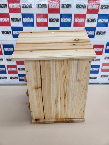 Caja Nido Madera para búhos Relaxdays